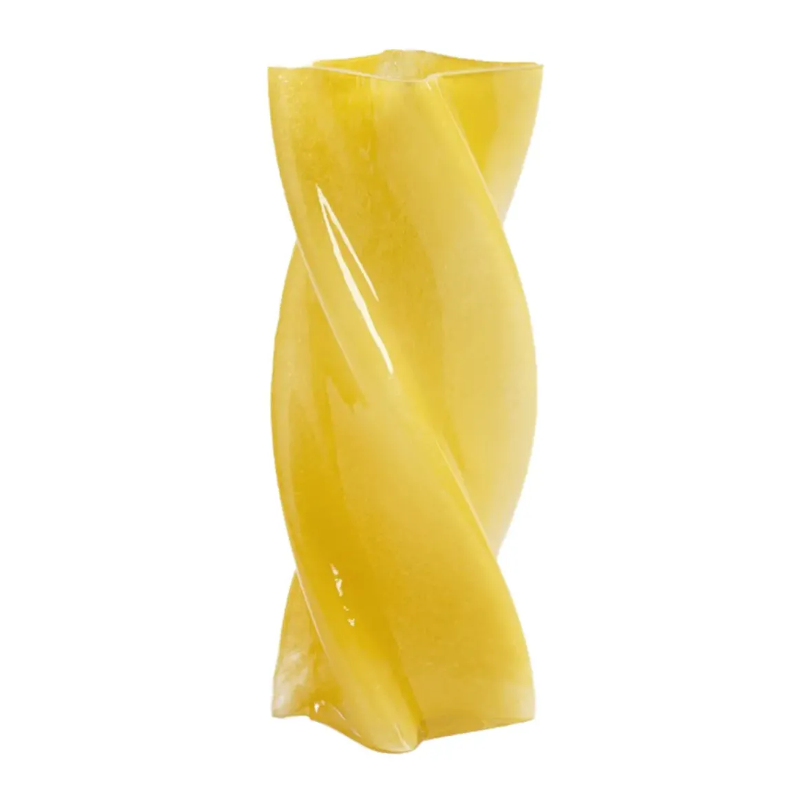 Vase Marshmallow Opaque - Jaune