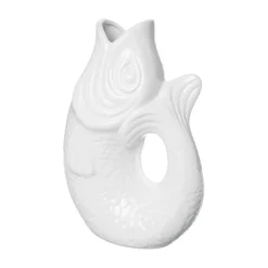 Vase Monsieur Carafon Poisson - Blanc