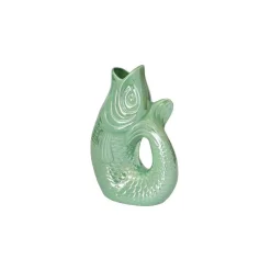 Vase Monsieur Carafon Poisson - Rainbow Mint