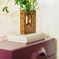 Vase Retro Olive