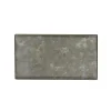 Vide poche en verre peint - Fossil Organic - L 31 cm