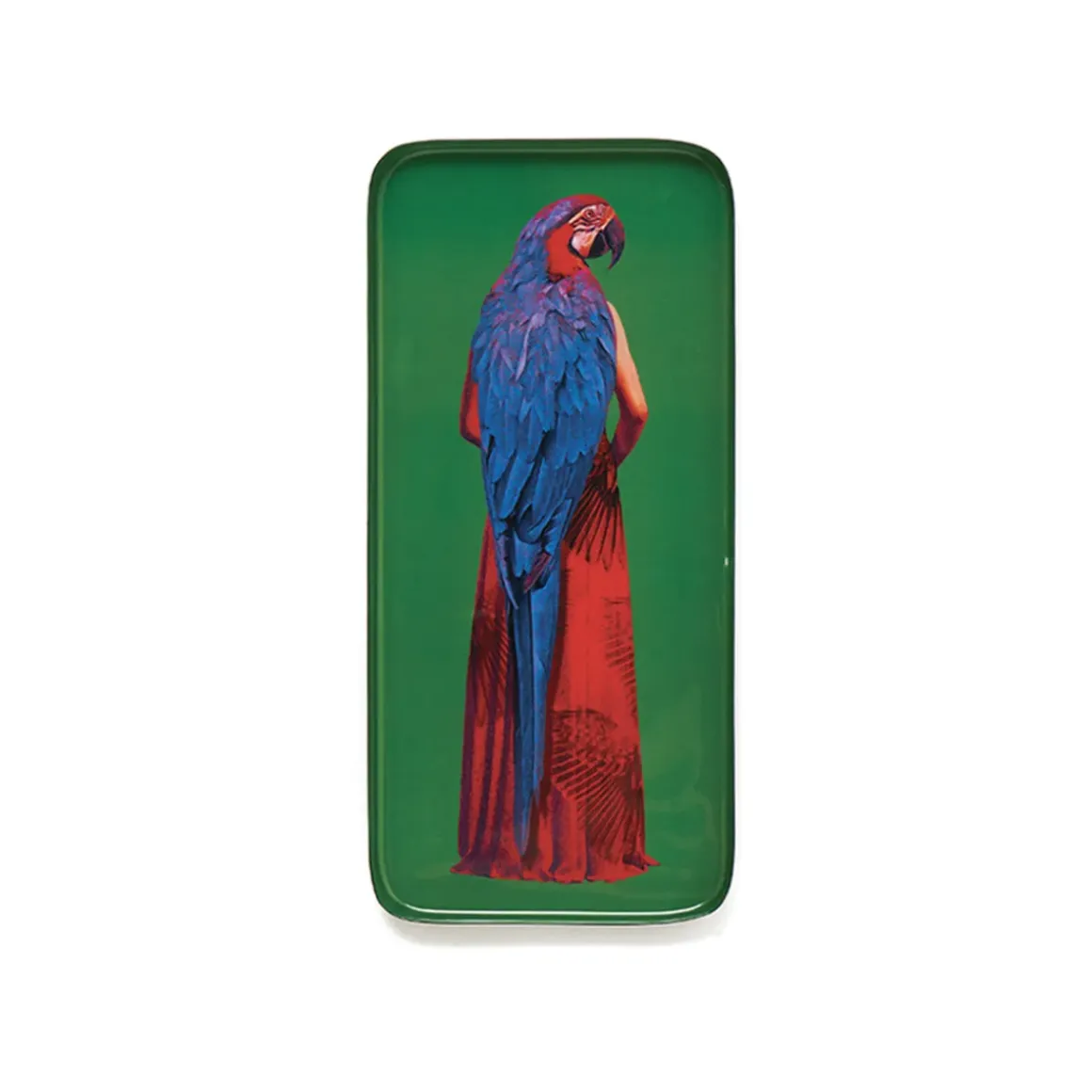 Vide-poche rectangulaire Isadora en fer - 12,5 × 28 cm