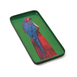 Vide-poche rectangulaire Isadora en fer - 12,5 × 28 cm