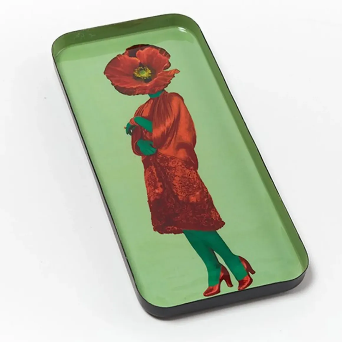 Vide-poche rectangulaire Pivoina - 12,5 × 28 cm